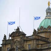Bank of Scotland's landmark premises on The Mound in Edinburgh. Picture: Andy Buchanan/AFP via Getty Images.