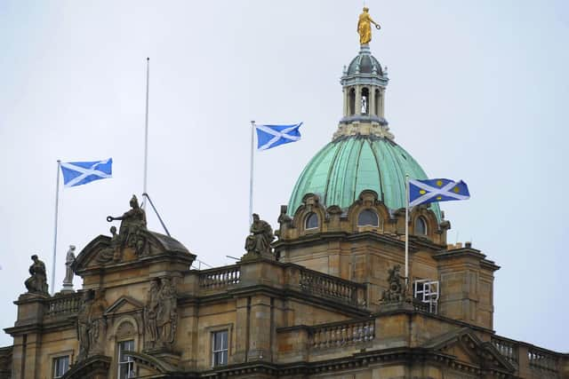 Bank of Scotland's landmark premises on The Mound in Edinburgh. Picture: Andy Buchanan/AFP via Getty Images.