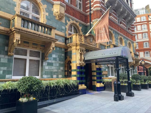 Taj 51 Buckingham Gate Suites and Residencies, London. Pic: Liam Rudden