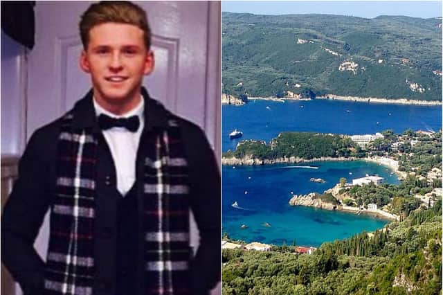 Conor was arrested in Corfu. Picture: Gofundme