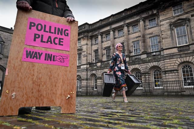 Coming into contact with smaller numbers of people during the Covid pandemic could have an effect on the ballot box (Picture: Jeff J Mitchell/Getty Images)