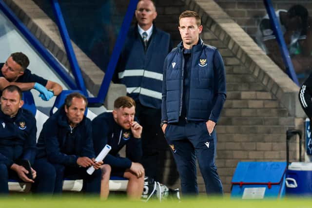 St Johnstone boss Steven MacLean was far from impressed by his team's performance against Stirling Albion.