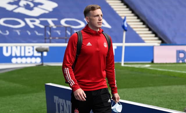 Lewis Ferguson has been advised to leave Aberdeen by uncle Barry. Picture: SNS