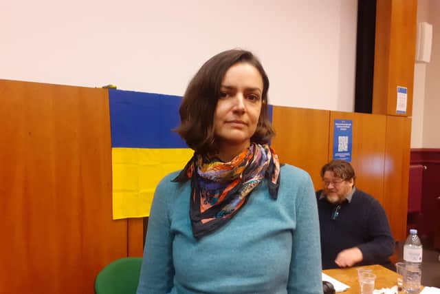 Lyuba Yakimchuk spoke in St Andrews at the Stanza poetry festival, as well as hosting a separate event at the university.