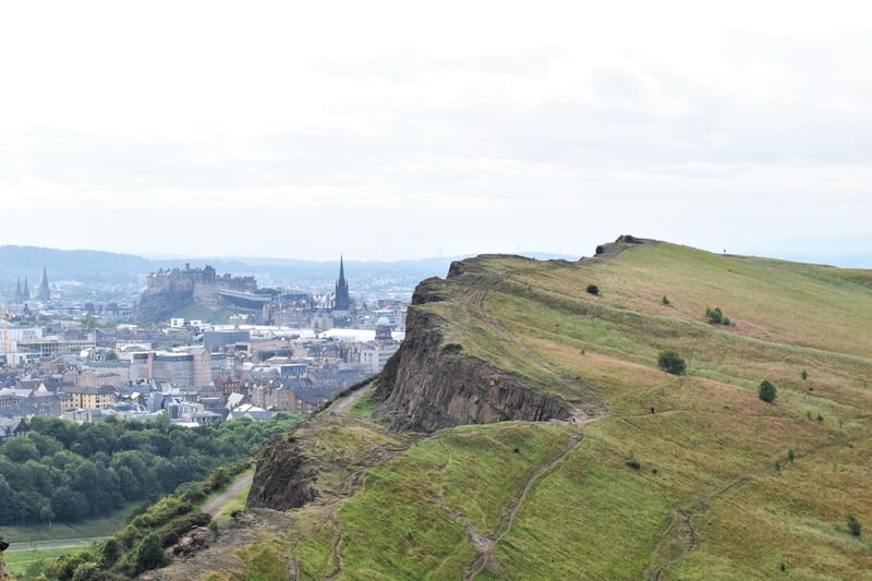 You're not going to be able to entirely get away from light pollution in a large city like Edinburgh, so the best places to check out the night sky are all up high. Hike up Arthur's Seat on a clear autumn evening and you can have both great views of the city below and the constellations above.