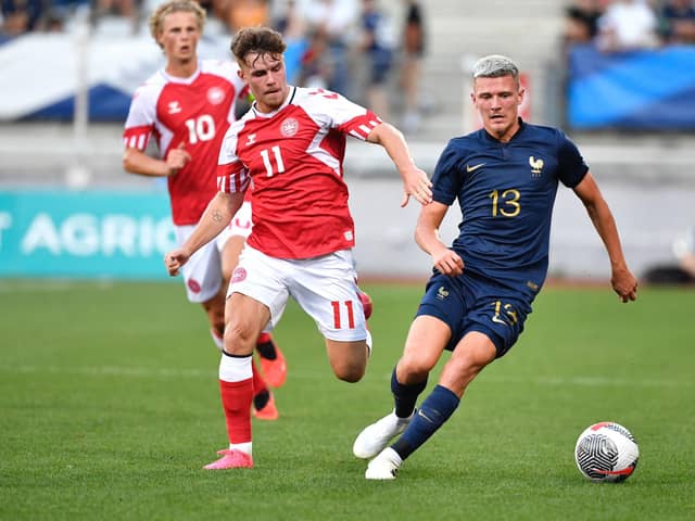 Mathias Kvistgaarden plays for Brondby and is a Denmark Under-21 internationalist.