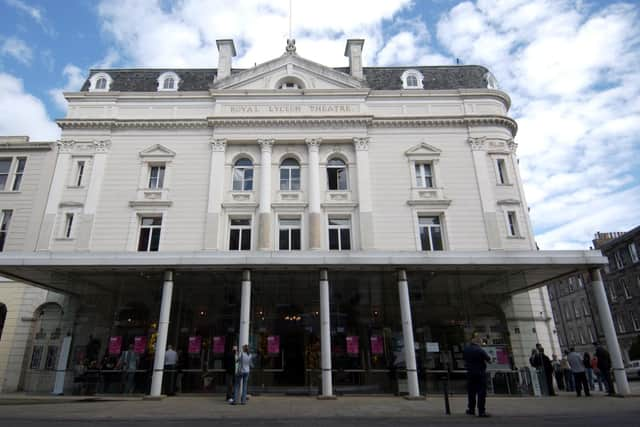 The Royal Lyceum Theatre in Edinburgh.