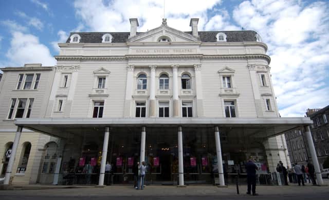 The Royal Lyceum Theatre in Edinburgh.