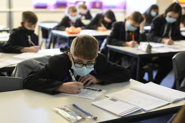 The inquiry heard demands for the voice of children to be heard (Photo by OLI SCARFF / AFP)