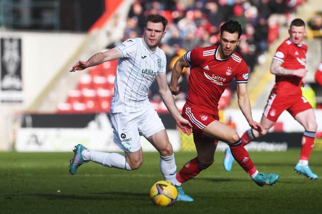 Aberdeen secured an important win over Hibs. (Photo by Craig Foy / SNS Group)