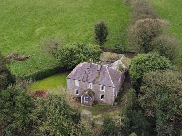 Secluded 6-bedroom grand former manse located in the village of Kirkinner, Dumfries and Galloway. Built in 1828, the historic property is Category B-Listed and set in substantial grounds. Offers Over £275,000.