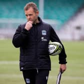 Head coach Danny Wilson during Glasgow Warriors training. (Photo by Alan Harvey / SNS Group)