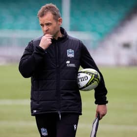 Head coach Danny Wilson during Glasgow Warriors training. (Photo by Alan Harvey / SNS Group)