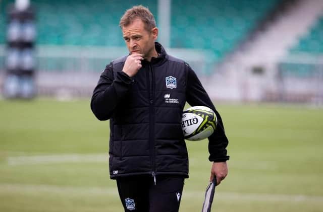 Head coach Danny Wilson during Glasgow Warriors training. (Photo by Alan Harvey / SNS Group)