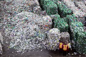Despite operations like this most plastic waste ends up in landfill or being burned (Picture: Dan Kitwood/Getty Images)