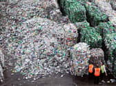 Despite operations like this most plastic waste ends up in landfill or being burned (Picture: Dan Kitwood/Getty Images)
