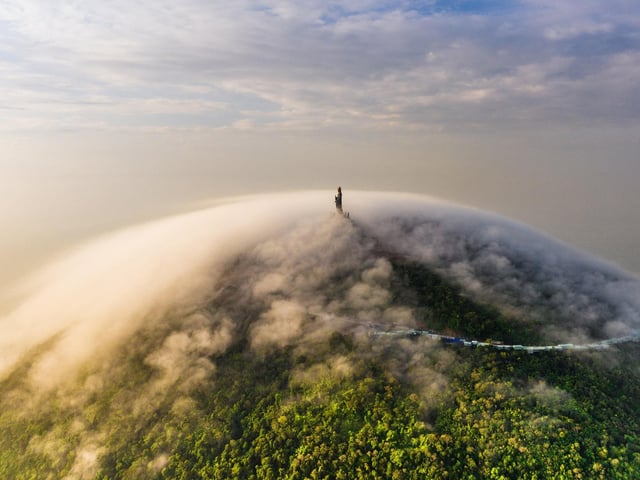 Highest Mountain in the South of Vietnam
