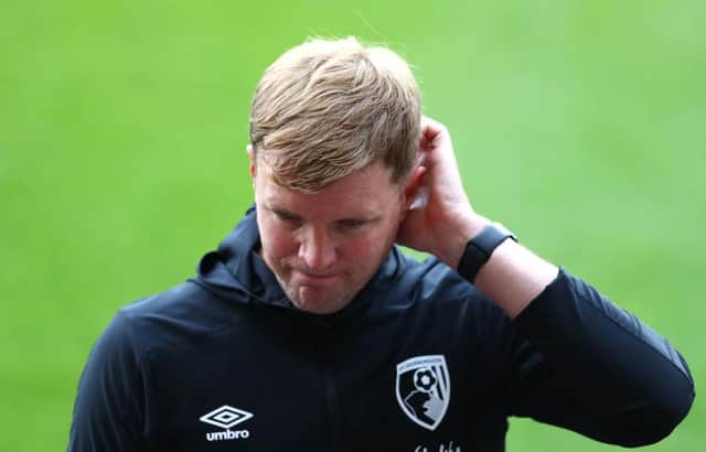 Eddie Howe won't be the next Celtic boss. Picture: SNS