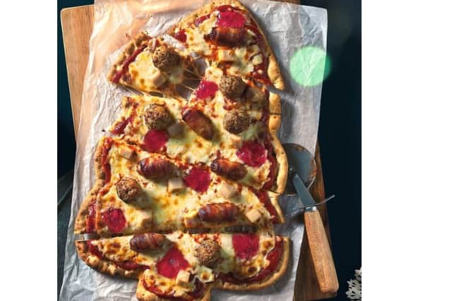 Asda’s Christmas Dinner Pizza (£5) is now available in stores