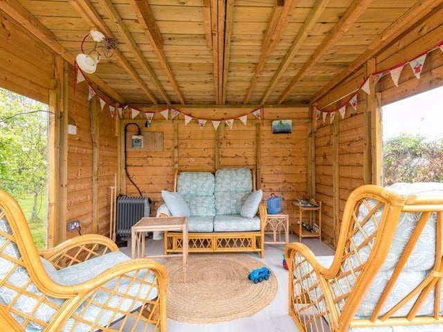 Sun room.