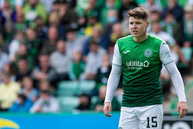 Hibs striker Kevin Nisbet. Picture: SNS