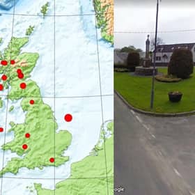The earthquake was recorded in Skirling this morning.