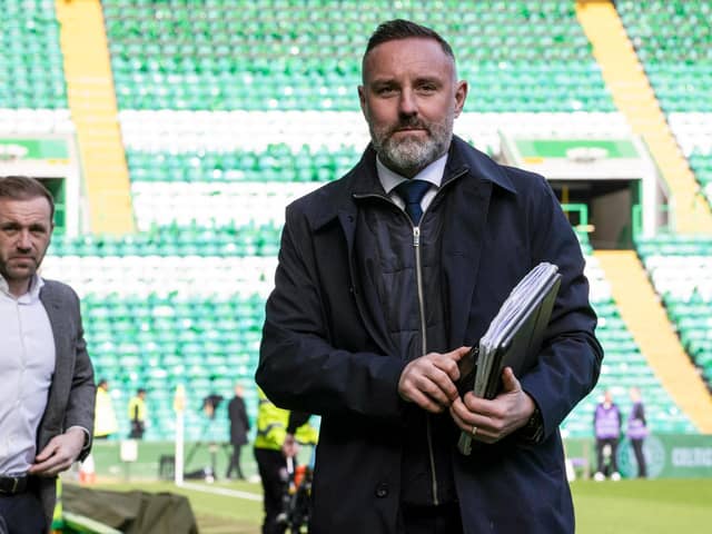 Former Rangers striker and current Sky Sports pundit Kris Boyd pictured at Celtic Park prior to the Old Firm derby on Saturday, April 8, which Celtic won 3-2. (Photo by Alan Harvey / SNS Group)