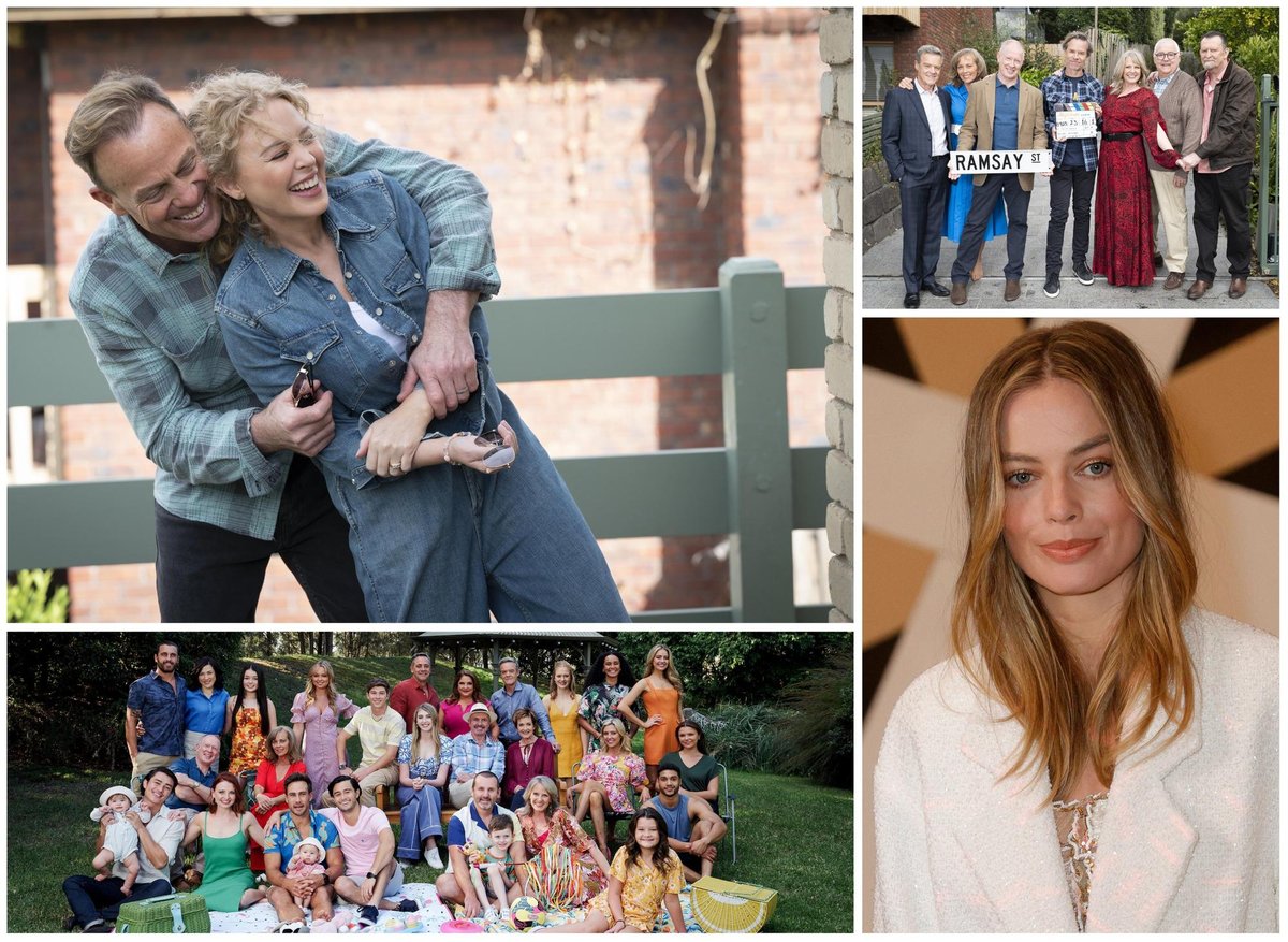 When is the final episode of Neighbours, was Margot Robbie in Neighbours and where was Neighbours filmed?