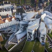 The Scottish Parliament building at Holyrood in Edinburgh. Picture: PA