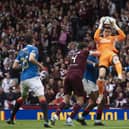 Rangers goalkeeper Jon McLaughlin clutches a cross against Hearts in last year's Scottish Cup final, which kicked off at the traditional time of 3pm (Photo by Craig Foy / SNS Group)