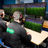 Referees went through VAR training at Hampden in March. (Photo by Alan Harvey / SNS Group)