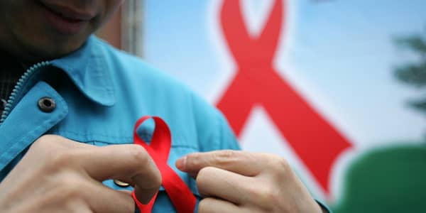 World Aids Day is marked on December 1 (Photo by China Photos/Getty Images)