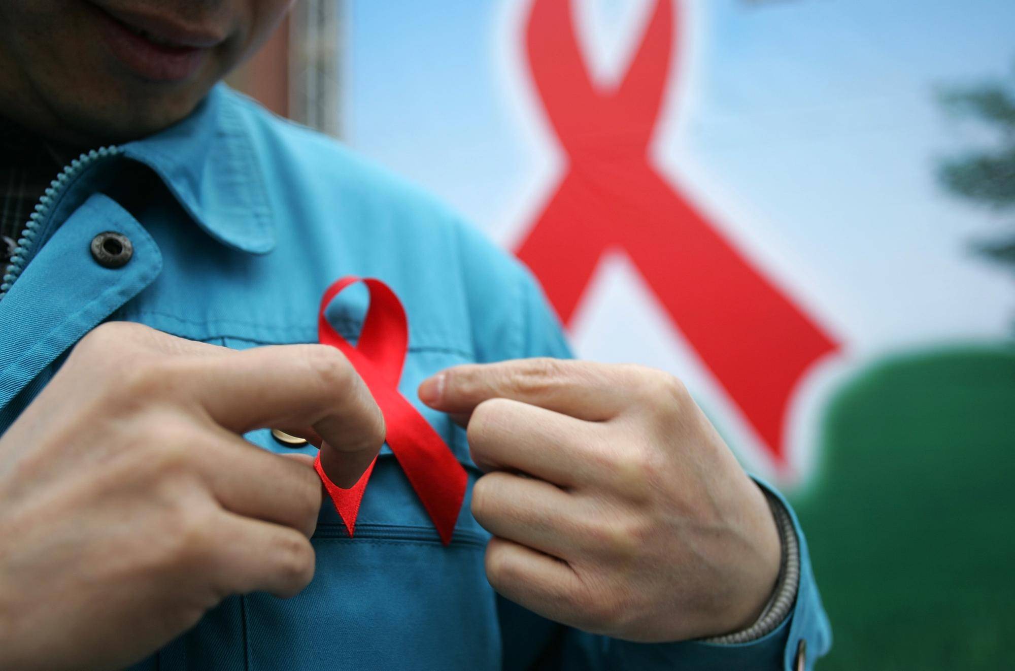 World Aids Day is marked on December 1 (Photo by China Photos/Getty Images)