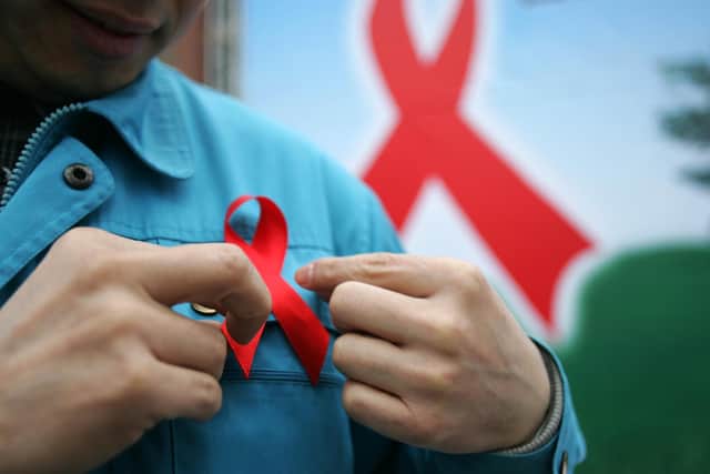World Aids Day is marked on December 1 (Photo by China Photos/Getty Images)