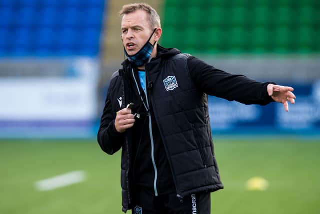 Glasgow Warriors head coach Danny Wilson hopes to sign two new stand-offs. Picture: Ross Parker / SNS