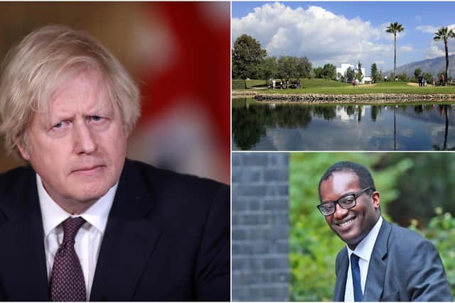 Boris Johnson has reportedly flown to Spain, while Business Secretary Kwasi Kwarteng suggested wrapping up warmer this winter could help people amid the energy crisis.
