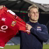 Duhan van der Merwe: ‘I’m very humbled and honoured to be selected in the squad’. Picture: Craig Williamson/SNS
