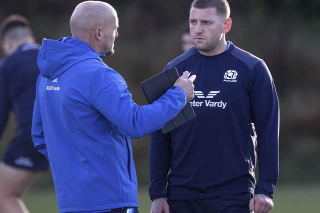 Scotland coach Gregor Townsend has brought Finn Russell back into his starting team. (Photo by Craig Williamson / SNS Group)
