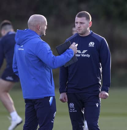 Scotland coach Gregor Townsend has brought Finn Russell back into his starting team. (Photo by Craig Williamson / SNS Group)