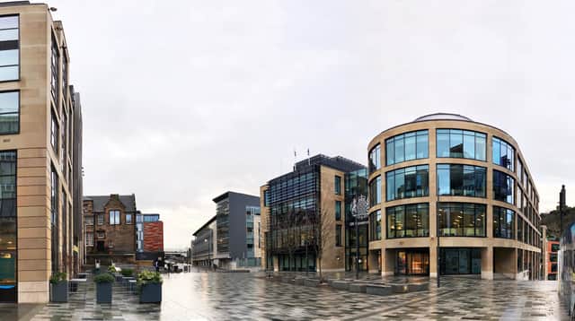 The firm's high-profile projects in Edinburgh include New Waverley. Picture: contributed.