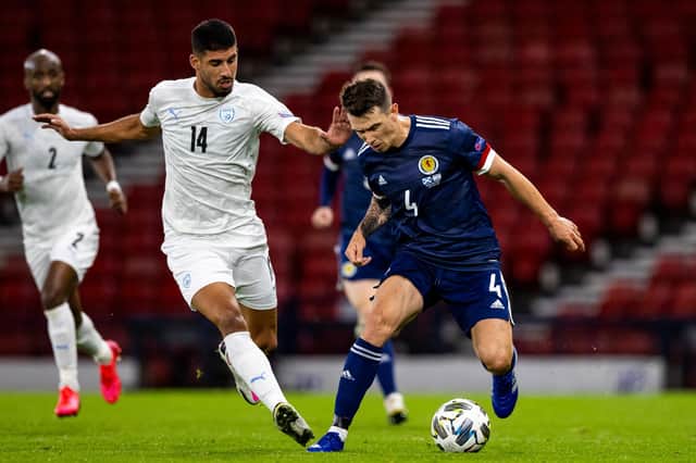 Ryan Jack in action for Scotland against Israel last week (Photo by Craig Williamson / SNS Group)