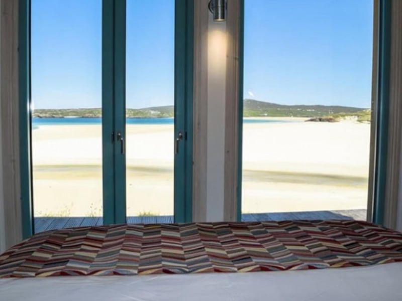 You won't get many better beach views than this in Scotland.