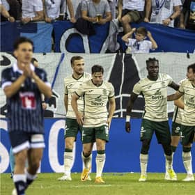 Elie Youan was the star of the show for Hibs as they progressed past FC Luzern in the Europa Conference League.