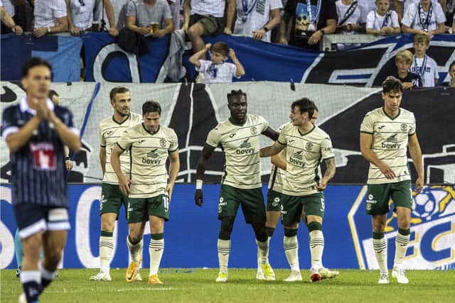 Elie Youan was the star of the show for Hibs as they progressed past FC Luzern in the Europa Conference League.