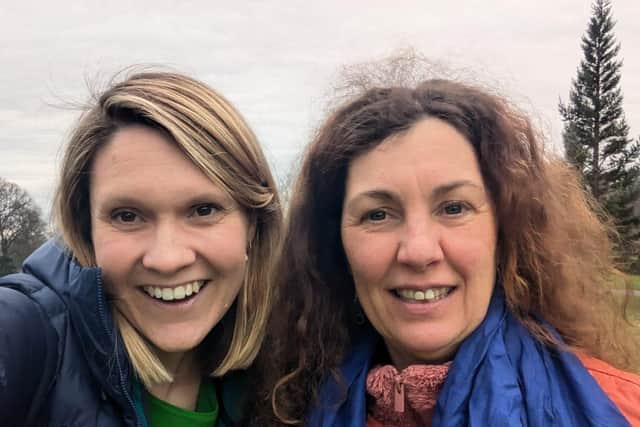 Katie Paterson, left, and Tracy Griffen