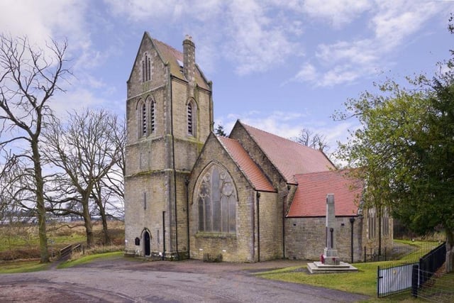 Located in the Midlothian village of Milton Bridge, two miles north of Penicuik, the chuch are looking for offers of over £310,000 for this "majestic" A-listed church, with surrounding grounds, built in 1885.