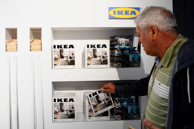 Swedish furniture giant Ikea is to stop printing its famed catalogue after 70 years, as customers move to digital alternatives. (Picture: Gabriel Bouys/AFP via Getty Images)