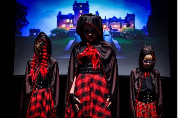Stagecoach Stirling students performing at The Shaftesbury Theatre