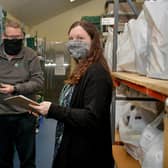 The stark rise in food-bank use shows how many people are struggling to put food on the table, so they are unlikely to be worrying about pensions, insurance or social care costs in later life (Picture: Rachel Atkins)