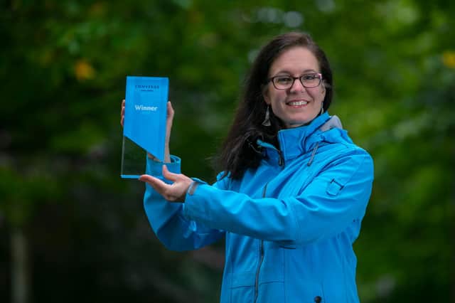 Genevieve Patenaude, winner of the flagship Converge Challenge Award. Picture: Lloyd Smith.